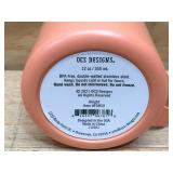 12 oz peach colored mug with a lid 0725242.90