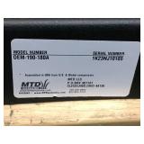 MTD Riding Mower Bags Model # OEM-190-180A