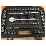 Sunex SAE And Metric Chrome Socket Set