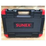Sunex SAE And Metric Chrome Socket Set