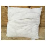 Pallet of pillows and blankets