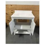 LONDON 30" Single Sink Bathroom Vanity with Top- White