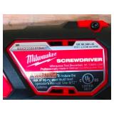 New Milwaukee Screwdriver Model # 2401-20 (Tool Only) (Retail $79)