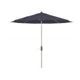 ALLEN + ROTH 10-ft Commercial Navy Auto-tilt Market Patio Umbrella