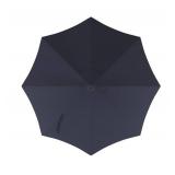 ALLEN + ROTH 10-ft Commercial Navy Auto-tilt Market Patio Umbrella