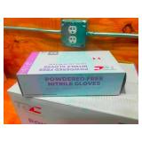 TAC Case of- Powder Free Blue Nitrile Gloves Size XL (1000 gloves)