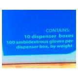 TAC- Case of- Powder Free Blue Nitrile Gloves Size L (1000 gloves)