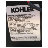 Kohler Command PRO Horizontal OHV Engine with Electric/Recoil Start, 3750 RPM, 429cc (Retail $1199.99)