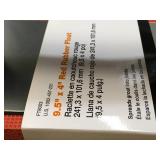 Lot of 2 - 9.5" x 4" Red Rubber Float Model # FT8003