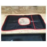 Black And Orange Winch Safety Blanket