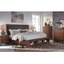 Ashley Furniture Ralene Upholstered Panel Bed B594-57-54-96- Medium Brown Queen