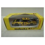 Meineke 41 cast iron race car, signed