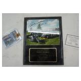 Rusty Wallace signed plackard Midnight