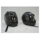 Large and Extra Large Raider helmets