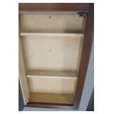 Wood medicine cabinet 30"