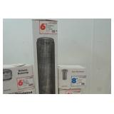 Two black chimney lengths, tee and more