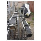 2 aluminum "pump Jacks"