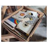 Large box of Unsorted 45