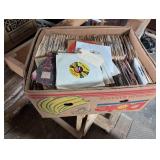 Large box of Unsorted 45