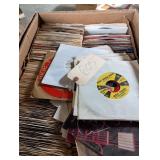 Large box of Unsorted 45