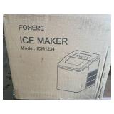 FOHERE Ice Maker Machine with Handle