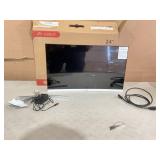CRUA 24" Curved Monitor, White