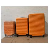 3PCS Travelhouse Luggage Sets, Expandable Hardside Suitcases