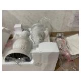 2PCS PARTPHONER Table Lamps Set, Bedside Touch Lamp with USB