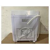 Zokop Twin Tub with Built-in Drain Pump XPB45-428S 20Lbs Semi-automatic Twin Tube Washing Machine