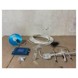 Tonve Range Extender , 4G LTE 5G Band 12/17 Cellular Signal Booster, Cell Booster ATT ,T-Mobile ,Straight Talk and More Voice+Data FCC Approved