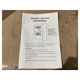 SRWTRCHRY 6.5 Cu. ft. Large Safes, Fire-Resistant, Double Door, Strong Safe with Digital Lock