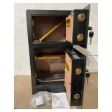 SRWTRCHRY 6.5 Cu. ft. Large Safes, Fire-Resistant, Double Door, Strong Safe with Digital Lock