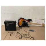 Glarry GST Electric Guitar w/20W Amplifier Sunset