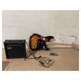 Glarry GST Electric Guitar w/20W Amplifier Sunset