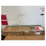 HOMMPA LED TV Stand for 65" TVs Modern Low Profile Entertainment Center