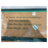 HOMMPA LED TV Stand for 65" TVs Modern Low Profile Entertainment Center