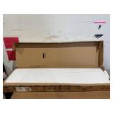 HOMMPA LED TV Stand for 65" TVs Modern Low Profile Entertainment Center