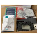 HOMMPA LED TV Stand for 65" TVs Modern Low Profile Entertainment Center