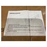 Modern LED TV Stand with Remote Control and 2 Storage Drawers