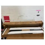 Modern LED TV Stand with Remote Control and 2 Storage Drawers