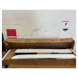 Modern LED TV Stand with Remote Control and 2 Storage Drawers