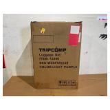 3PCS Tricomp Luggage Set, Hardside PC ABS Suitcase Set with Spinner Wheels