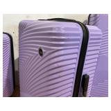 3PCS Tricomp Luggage Set, Hardside PC ABS Suitcase Set with Spinner Wheels