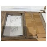 FCH 3-Tier Wood Console Table with 3 Drawers and Shelves, Narrow Long Sofa Entryway Table for Living Room