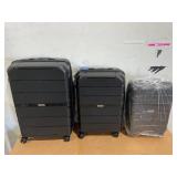 3PCS Travelhouse Luggage Set Hardshell Lightweight Suitcase with TSA Lock Spinner Wheels