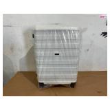 2PCS Ginza Travel Anti-scratch PP Material Hardside Spinner double seal luggage