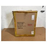 Solid Wood End Table Round, Wooden Accent Drum End Table