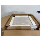 Solid Wood End Table Round, Wooden Accent Drum End Table