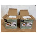 LOT OF 2 16PCS Members Mark Porcelain Dinnerware Set