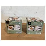 LOT OF 2 16PCS Members Mark Porcelain Dinnerware Set